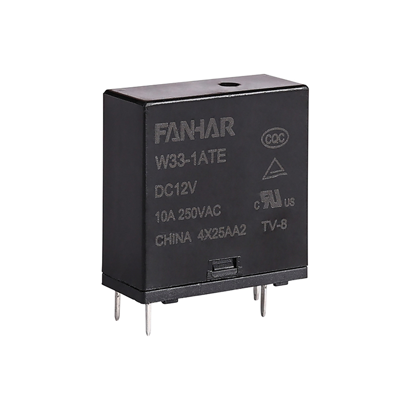 W33 5A 10A strømrelé UL TUV CQC kompatibel